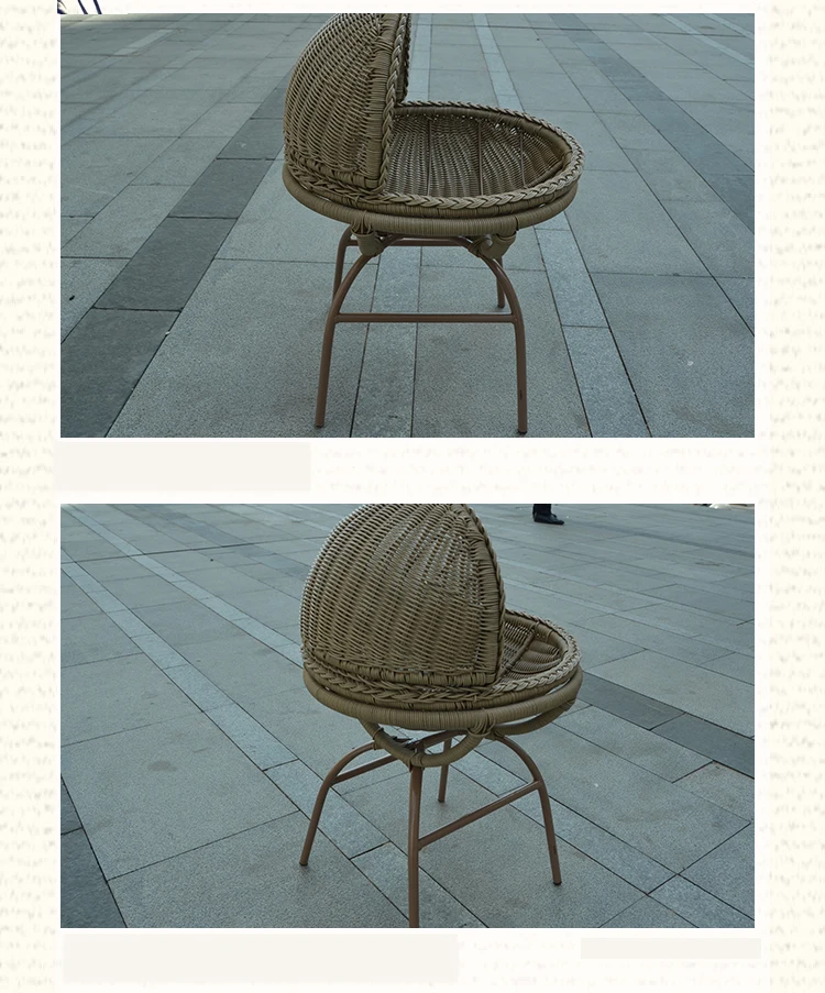 Durable Outdoor Furniture Baby Rattan Chair Seat