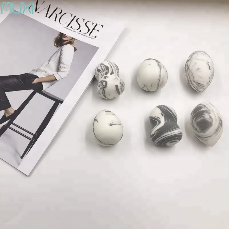 

Hot Seller Latex Free Makeup Sponge, Marble