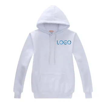 Wholesale Cheap Sublimation Blank Pullover Custom Made Hoodies White Pullover Hoodie Custom ...