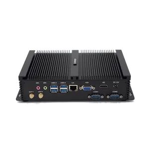 Fanless Mini Industrial PC Kiosk & Banking