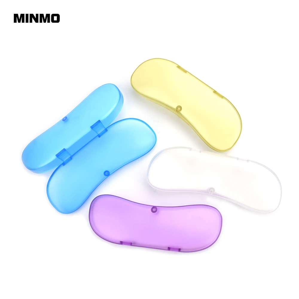 Clear Plastic Wholesale Eyeglass Case,Hard Plastic Glasses Case,Clear