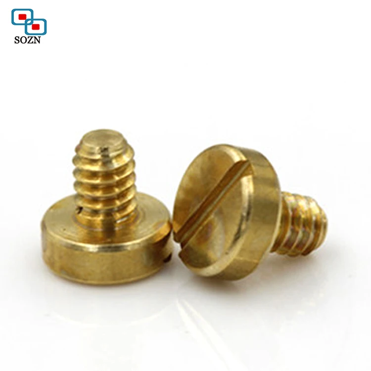 
Fasteners DIN912 Stainless Steel Zinc Plated Slotted Cheese Head Countersunk Screw 