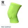 2019 elastic short knee sleeve protective compression honeycomb knee support, high quality knee pads with honeycomb