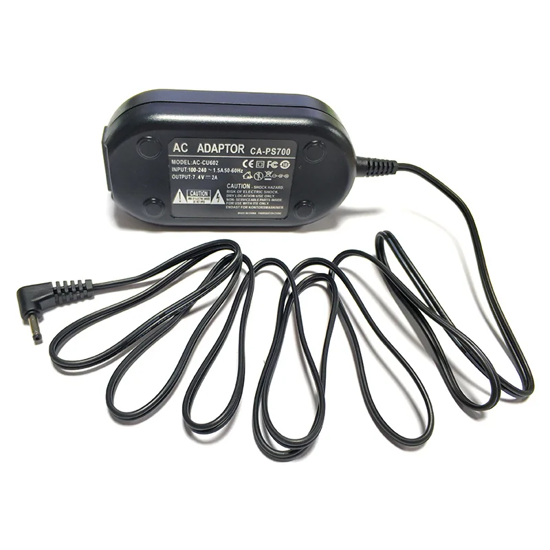 

Power AC Adapter CA-PS700 CAPS700 PS700 for Canon EOS S1 S2 S3 S5 SX1 SX10 SX20 IS Elura 40MC 50 60 65 70 80 Digital Cameras, Black