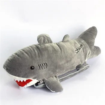 large stuffed shark toy