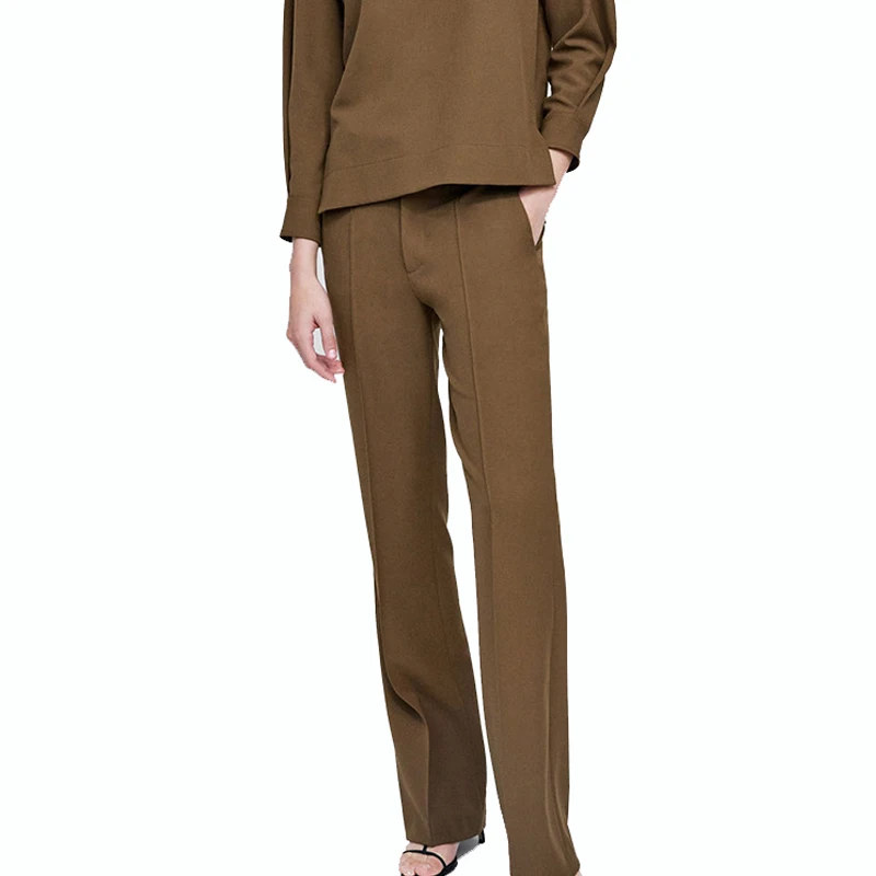 high waisted suit trousers ladies