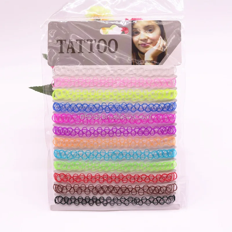 

Fashion Cheap tattoo choker necklace Wholesale NSB97320A