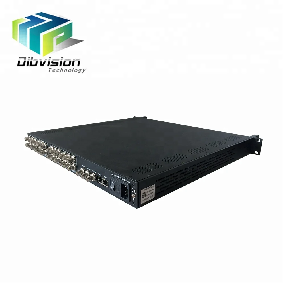 

factory supply 8 In 1 AV To ASI IP SD Multicast Encoder for hotel IPTV cable TV