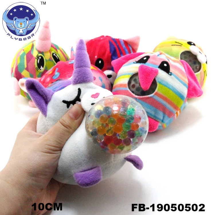 Hot Sale Wholesale Customize Soft Stuffed Colorful Squeeze Tpr Crystal