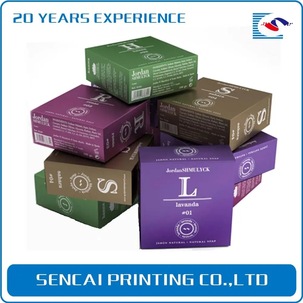 Luxury Design Paper Sleeve Soap Recycle Paper Carton Drawer Packaging