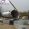 10 years' factory multi plates bolts connected large diameter corrugated galvanized steel pipes