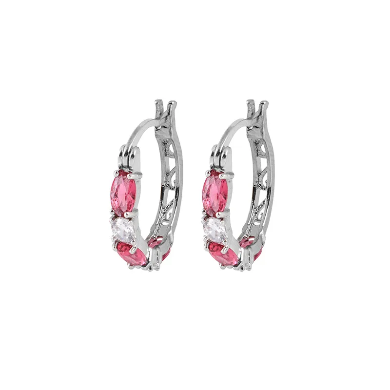 

ebay amazon hot selling new arriving high quality wholesale sweet diamond clip on earring fashion style for gift, N/a