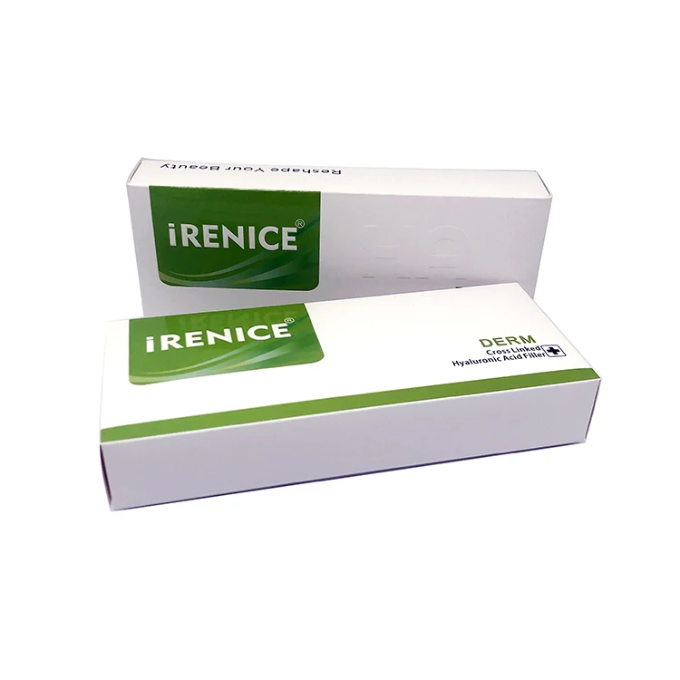 

iRenice cross linked hyaluronic acid gel injection for skin care, Transparent