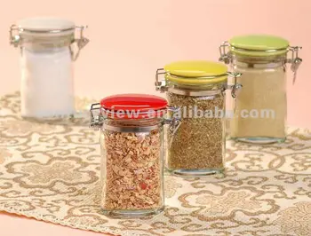 airtight glass spice jars