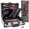 Hispec 91 Pieces Hand Tool Kit Complete DIY Home Tool Kits Professional in Aluminium Case