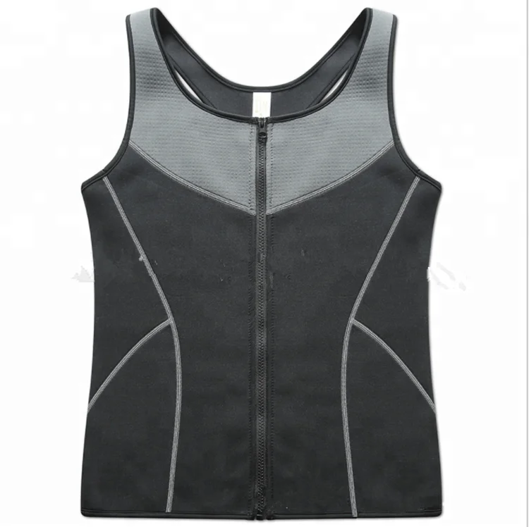 

Hot Sales Newest Men Gym Ultra Sweat Neoprene Slimming Vest,Neoprene Sauna Suit Fat Burning Belt, Gray;bule;orange