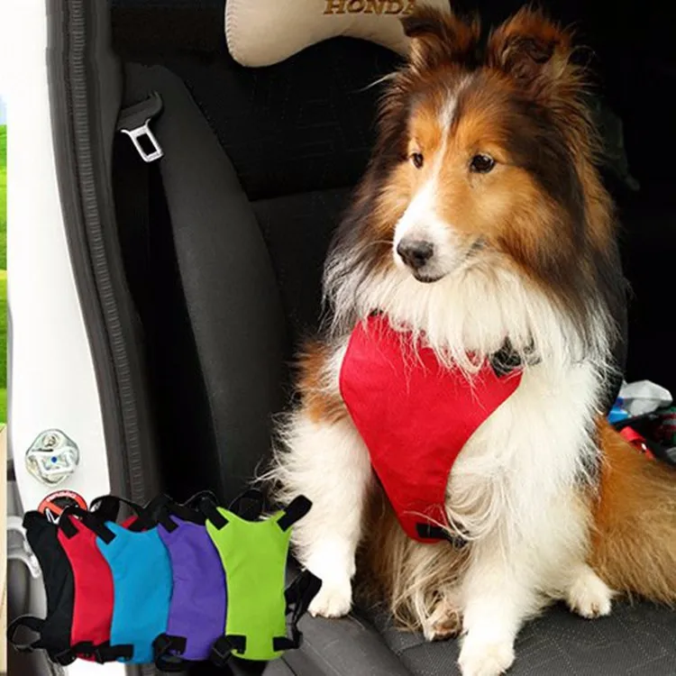 

Pet Cat dog car safety seat belt harness adjustable vest dual-use dog harness automobile safety belt of vehicle chihuahua, N/a