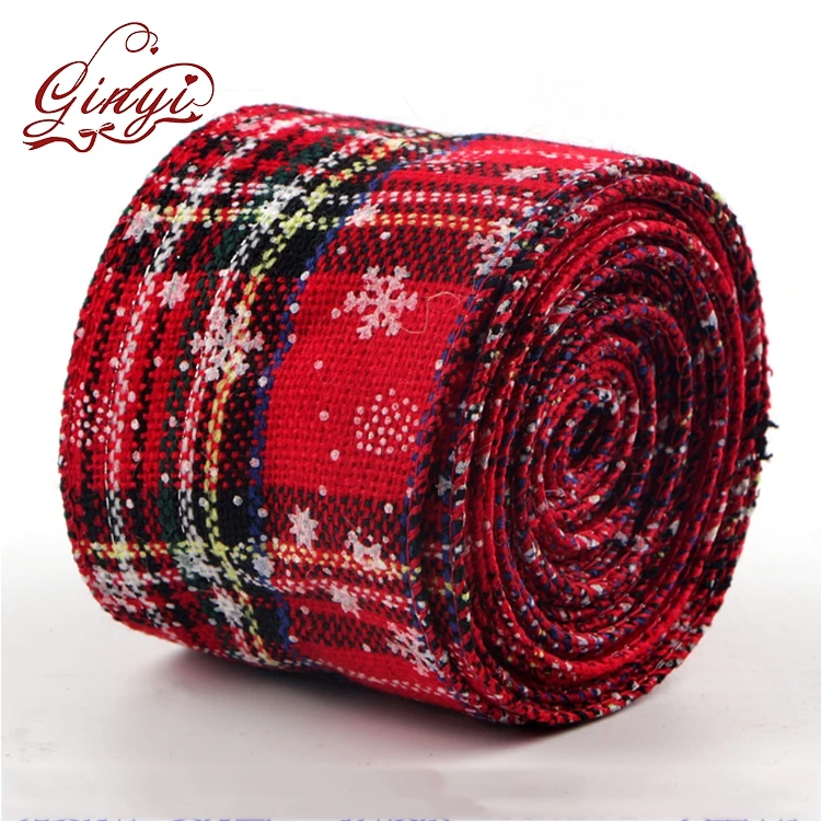 Fancy Christmas Tree Wire Burlap Ribbon Decorations Buy