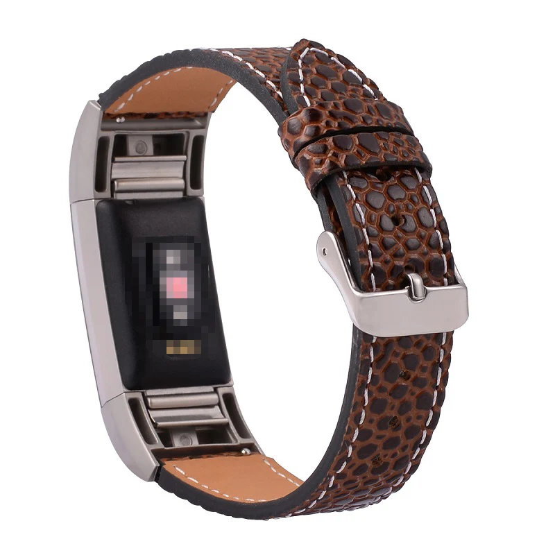 

Free Shipping Calf Genuine Leather Stainless Steel Buckle Watch Band Strap for Smart Watches, Colorful