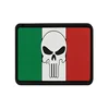 Custom embossed Eco- friendly Italy rubber pvc labels patch for garment