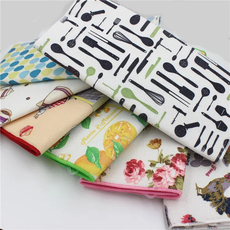 Amazon Top Seller 2021 Custom Printed Square Quick Absorbent Place Mat