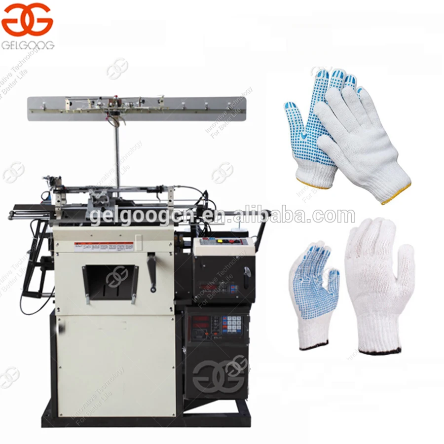 Industrial Knitted Automatic Cotton Hand Working Gloves Making