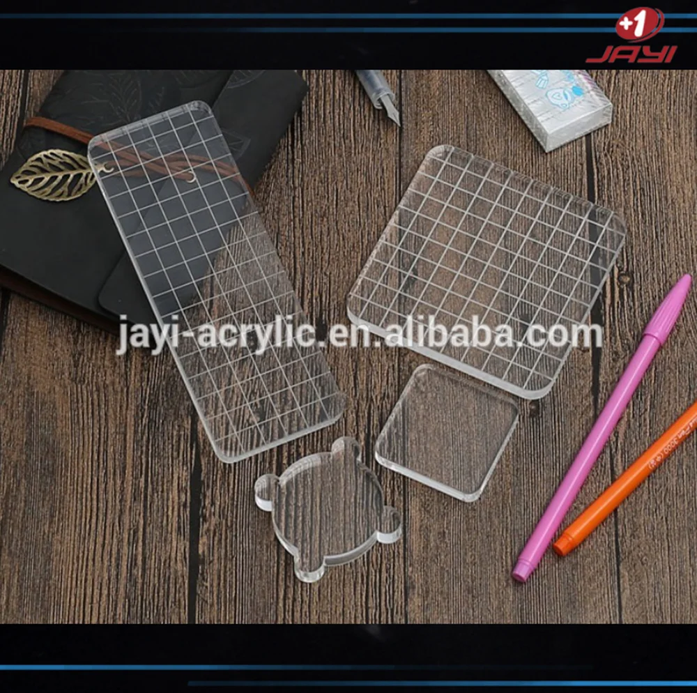 acrylic paperweight block