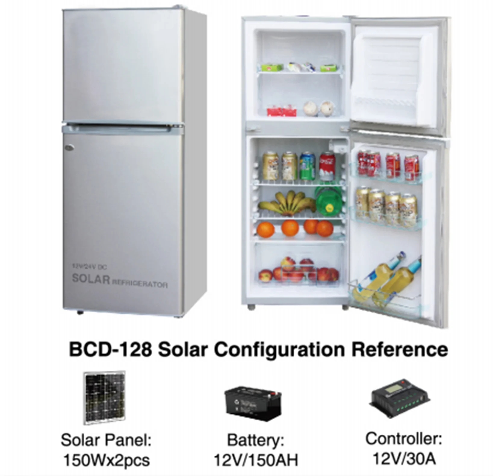 Solar Refrigerator Charged By Solar Energy Made By Himin Buy Solar