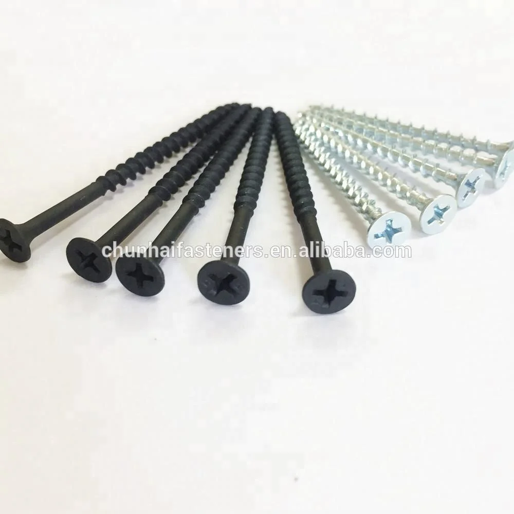 
galvanized 6x1 drywall screw gypsum screw black phosphate tornillos 