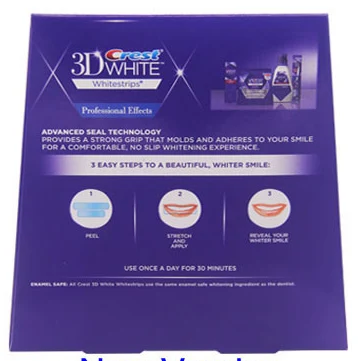 
Crest 3d white teeth Whitestrips Professional effect 1 box 20 Pouches Original Oral Hygiene Teeth Whitening strips crest 