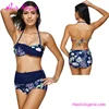 Latest Design High Waist Printed Sexy Women Bikini Bulk Swimwear