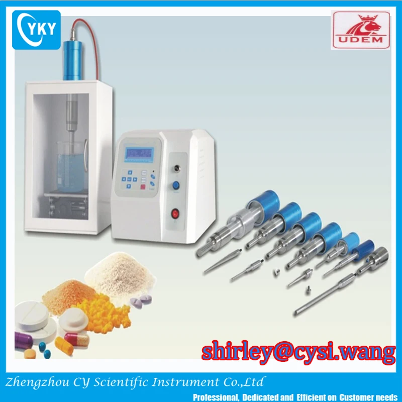 1.5kw 20 Khz Ultrasonic Emulsifier With Soundproof Chamber And