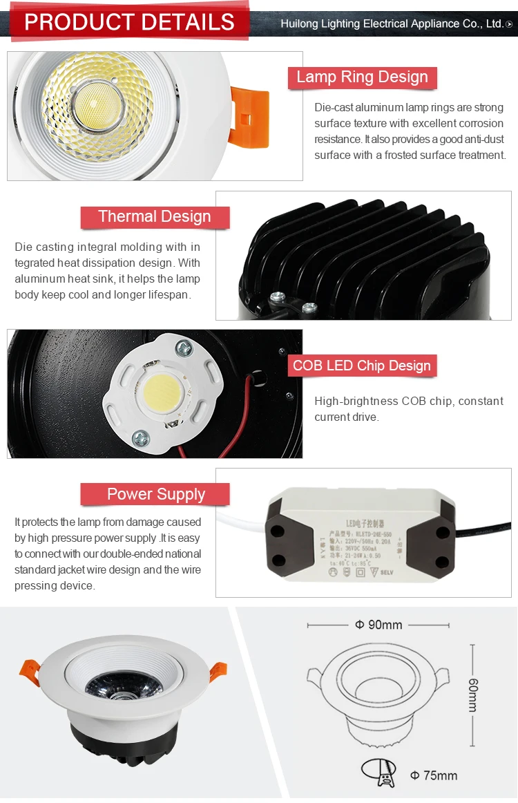 7w round flush mount outdoor bright no adjustable led ceiling light 