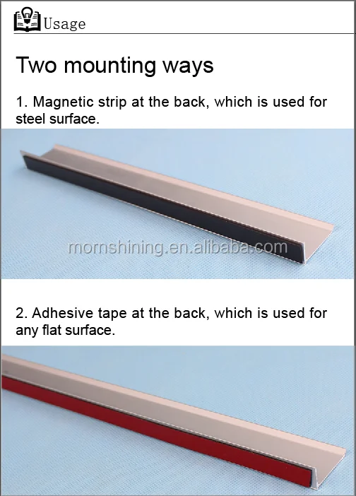 
Aluminium glass Whiteboard Marker Pen Holder pen tray 