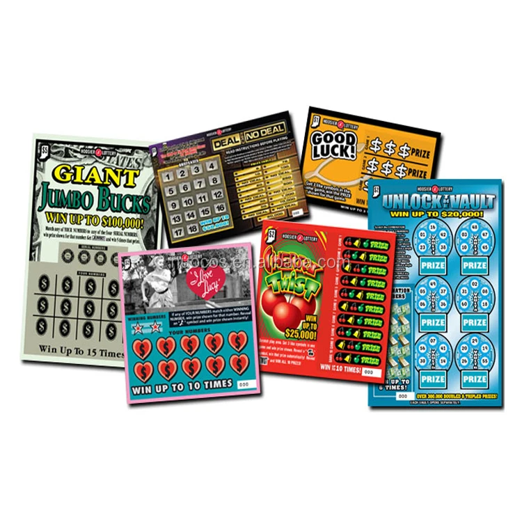 Custom Scratch Off Lottery Tickets High Quality Paper Lottery Scratch ...