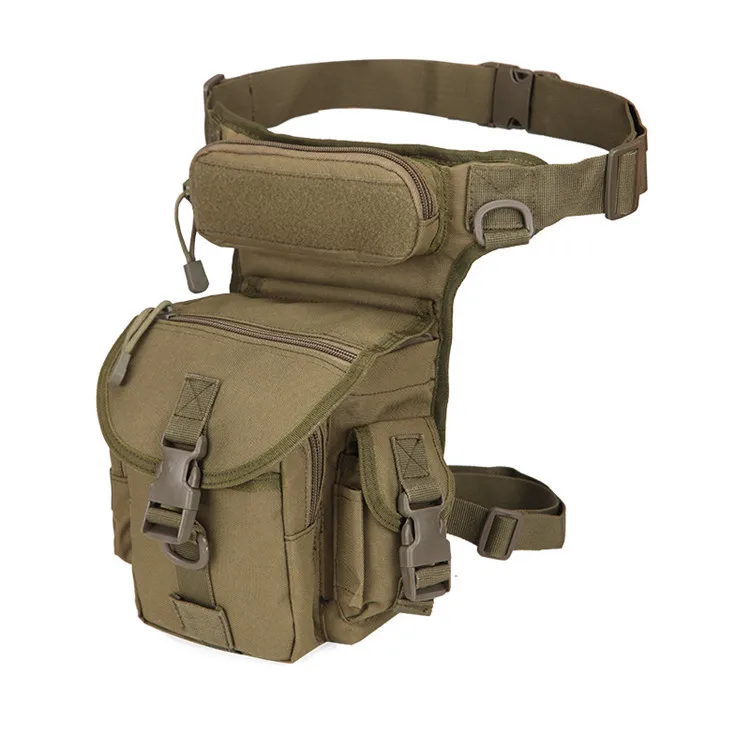 

Military Tactical Drop Leg Bag Tool Paintball Airsoft Motorcycle Riding Fanny Thigh Pack Leg Rig Utility Pouch, Multi colors