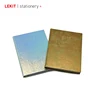 gold diary with lots of diary sizes and inner page design