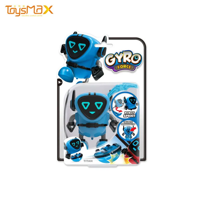 2019 Novelty Toy Gyro Xiaobao Robot Three-in-one Stunt Spinning gyro Educational Toys