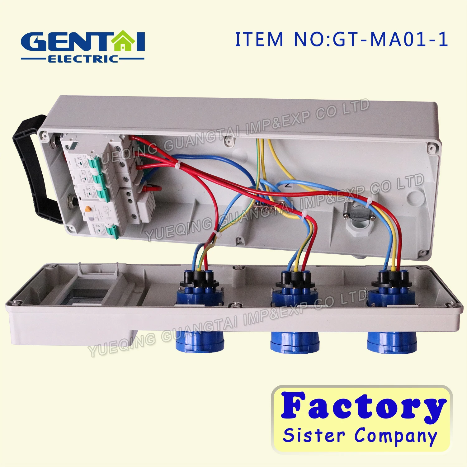 Ip65 Industrial Combination Electric Socket Box Buy Mcb Control