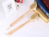 Natural Long Wood Massager Bath Shower Back soft Spa Scrubber Wooden Bristle Body Brush