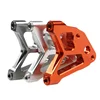 OEM manufacturer custom cnc milling parts aluminum shock absorber adapter anodized