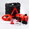 High Quality CE ISO Portable 3T DC12V Mini Long Stroke Electric Hydraulic Car Jack and Electric Impact Wrench for Quick Repair
