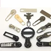 Custom Wholesale Color logo Designer Zipper Pullers Metal Bag Zip Slider For garment