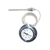 textile industry capillary oil filled pressure type thermometer with SS probe CE/ISO/SGS/ certificate