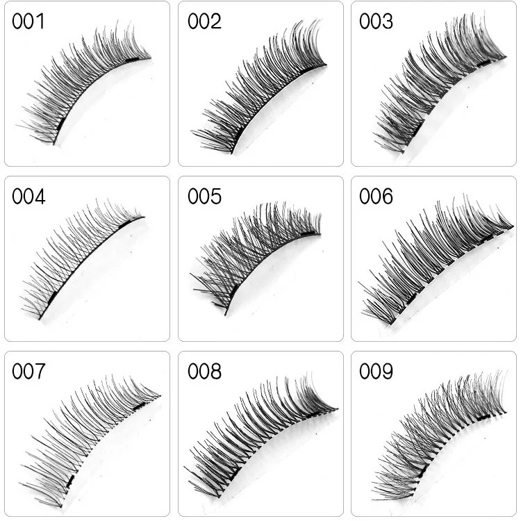 
double magnetic false eyelash make your own brand makeup products 