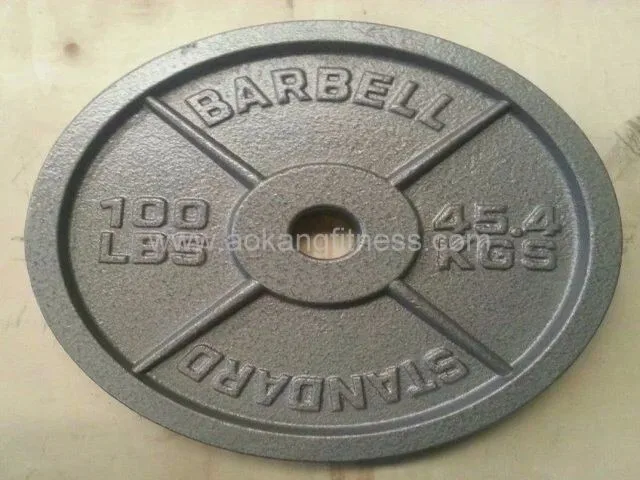 Cast Iron Weight Lifting Plates