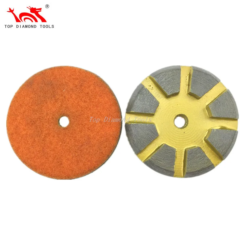 Top Brand Diameter 3" Diamond Grinding Discs Pucks For Concrete And Terrazzo Floor Grinding