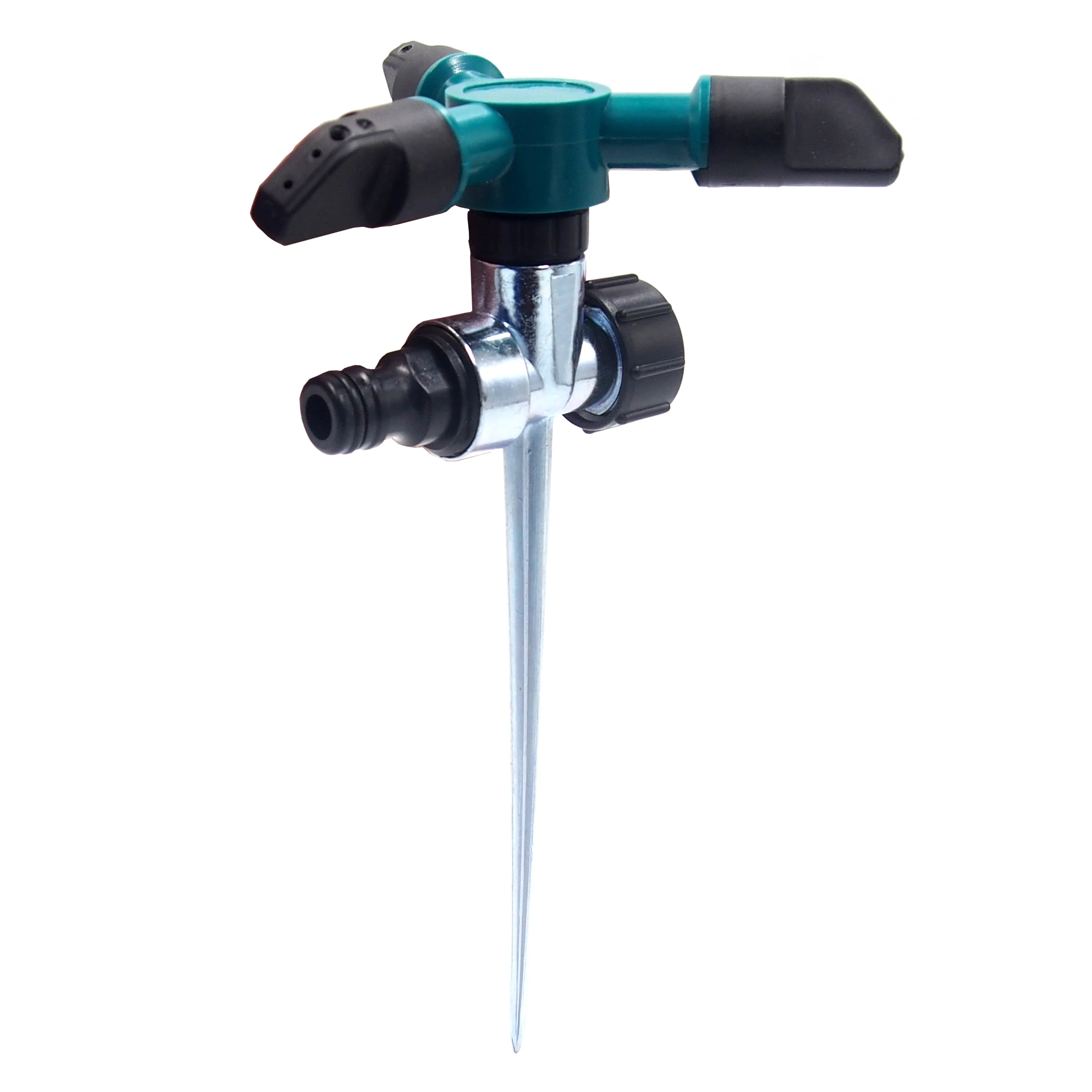 

Plastic three arm water rotary sprinkler for garden