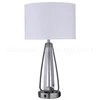 UL Listed Hotel Table Lamp Modern With Outlet And Fabric Shade T20445