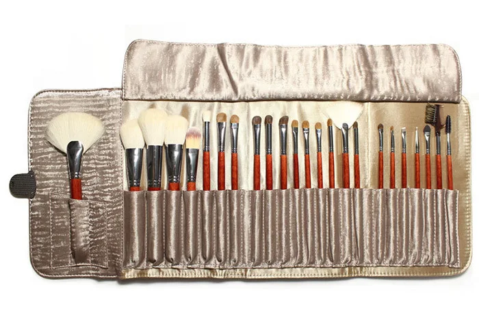 24pcs kolinsky sabe best goat hair makeup brush